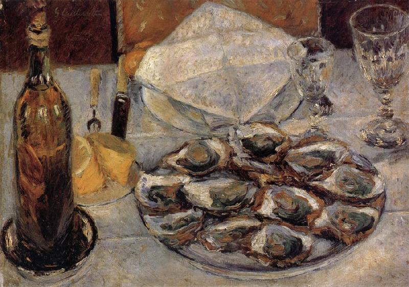 Still life, Gustave Caillebotte